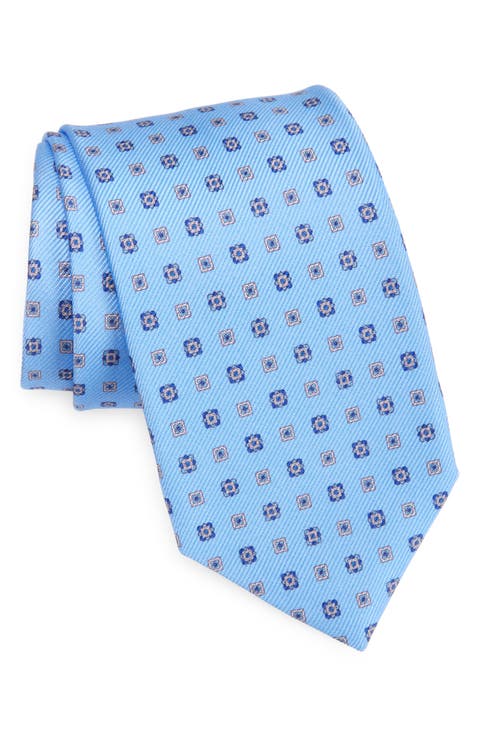 Medallion Silk Tie