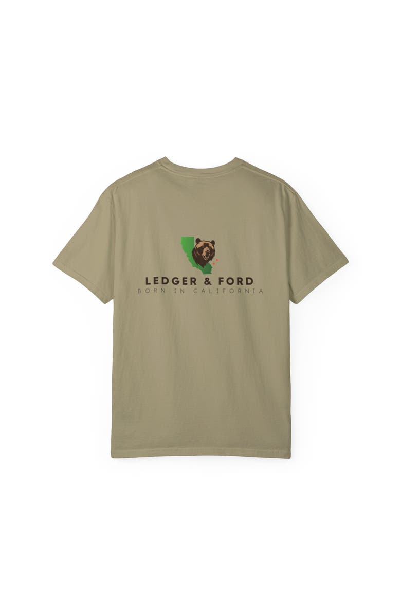 Ledger & Ford L&F Golden State Graphic Tee, Alternate, color, Khaki