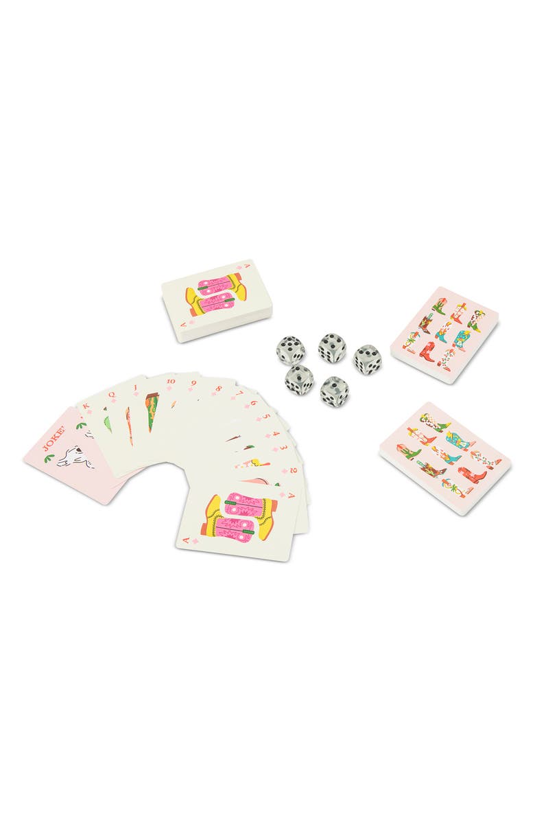 Core Home Cowboy Boot Card & Dice Set, Alternate, color,