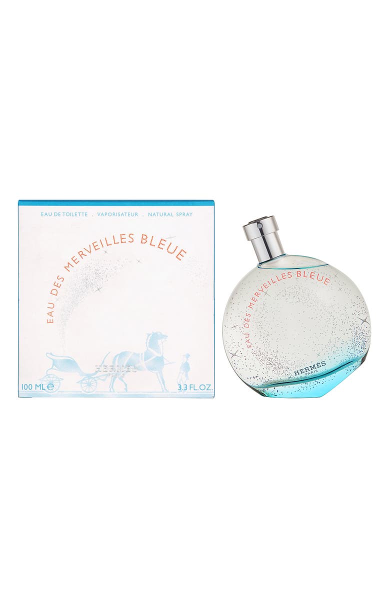 Hermès Eau des Merveilles Bleue Eau de Toilette, Alternate, color, 