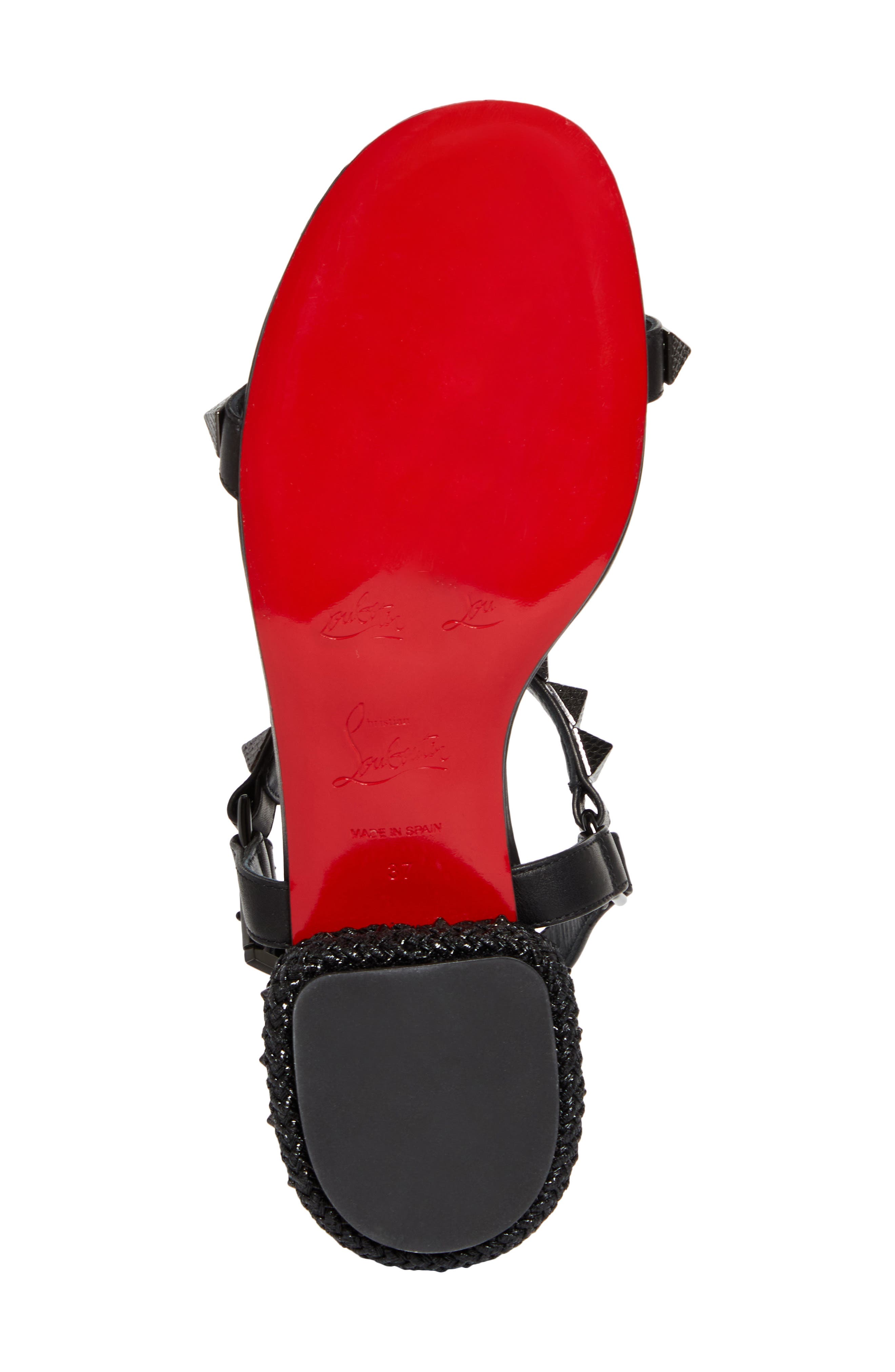 Pyrasand Sandal, Alternate, color, BLACK
