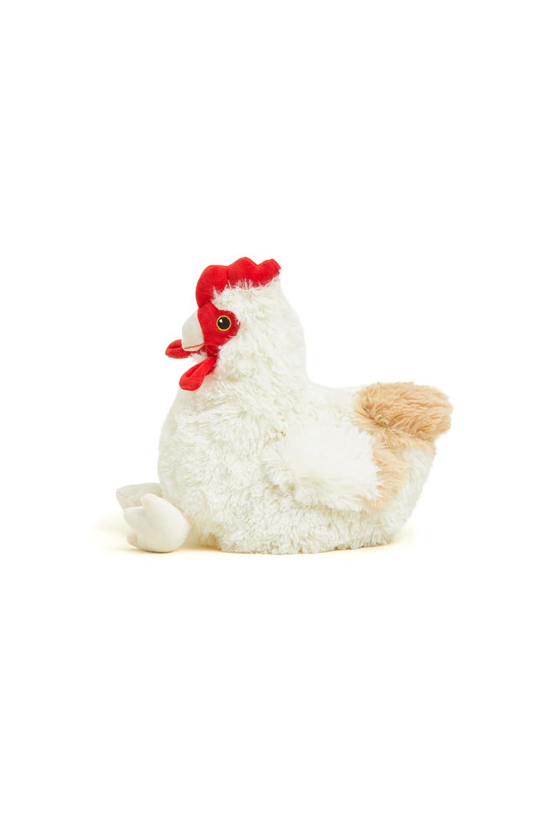 Warmies Chicken Plush Toy, Alternate, color, Light Beige