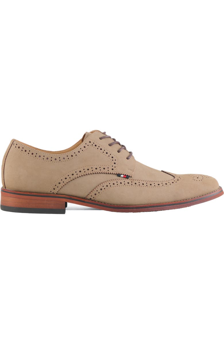 Tommy Hilfiger <p>Buford Wingtip Derby (Men)</p>, Alternate, color, Taupe