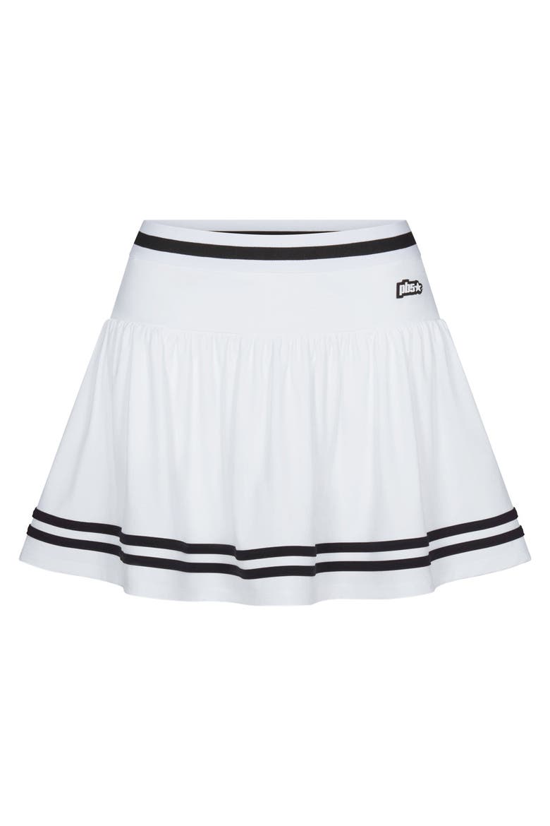 Heritage Skirt, Main, color, White-Black