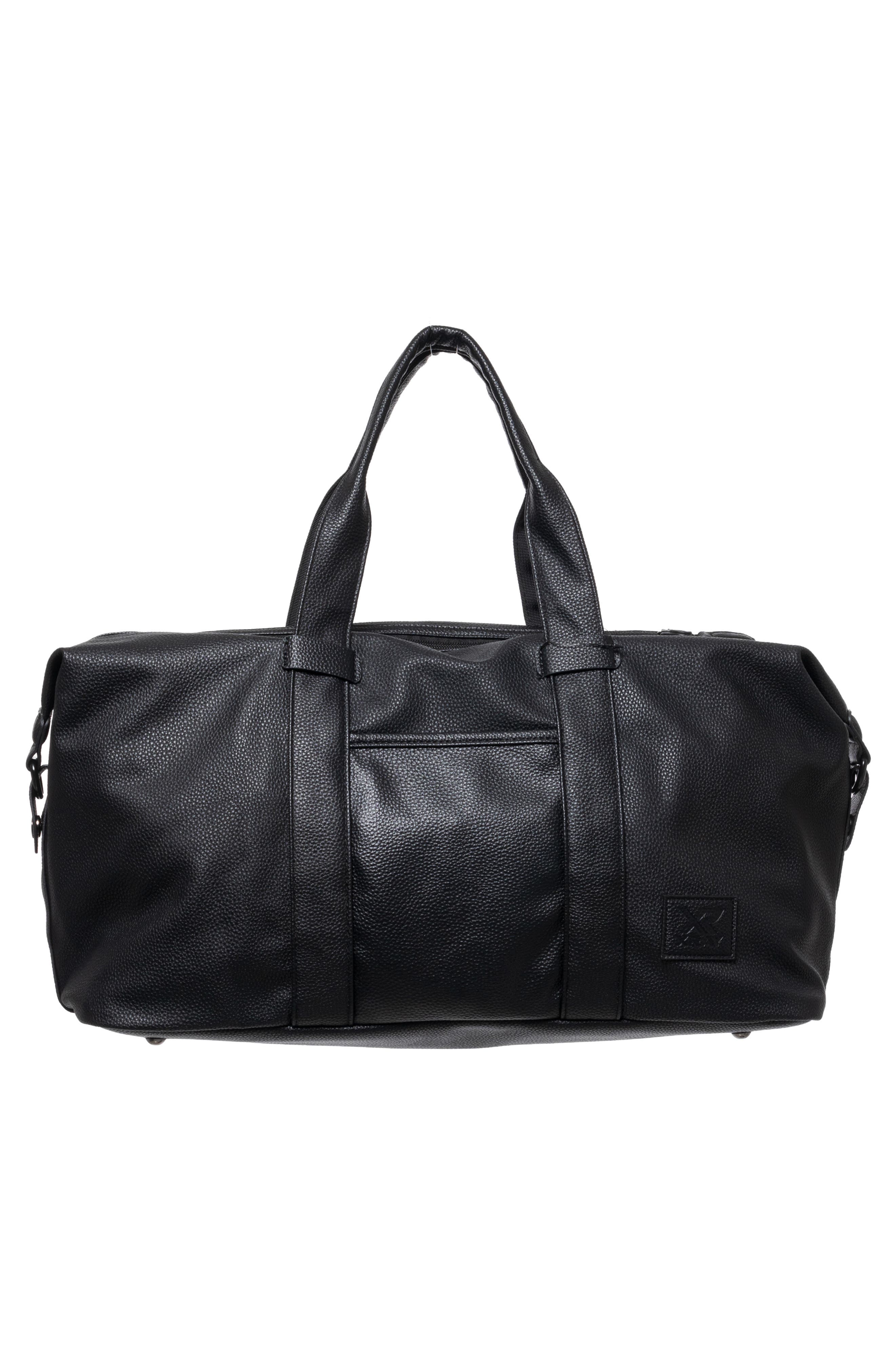 XRAY Pebbled Faux Leather Travel Duffle Bag, Alternate, color, 