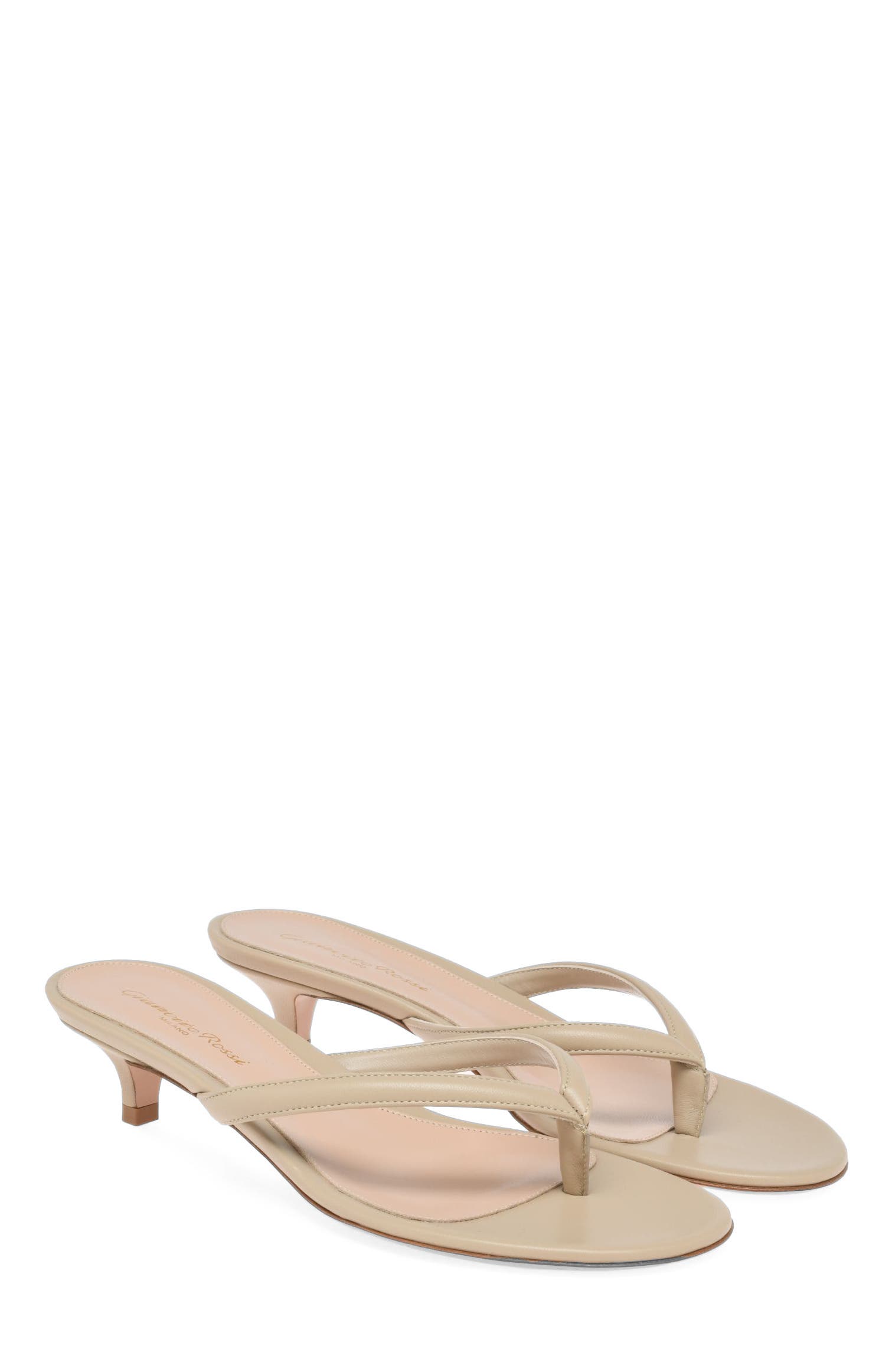 Calypso Thong, Alternate, color, Brown Lamb Leather