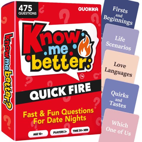 Couples Conversation & Date Night Card Games Set
