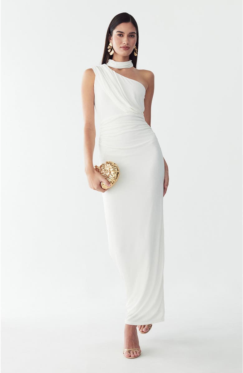 BWLDR Annie Maxi Dress, Alternate, color, White