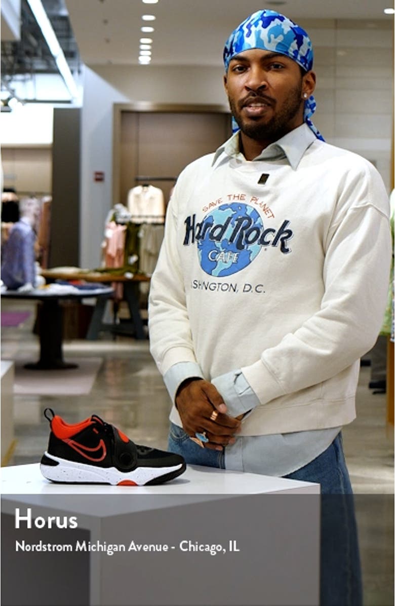 Kids' Team Hustle D 11 Basketball Sneaker, sales video thumbnail