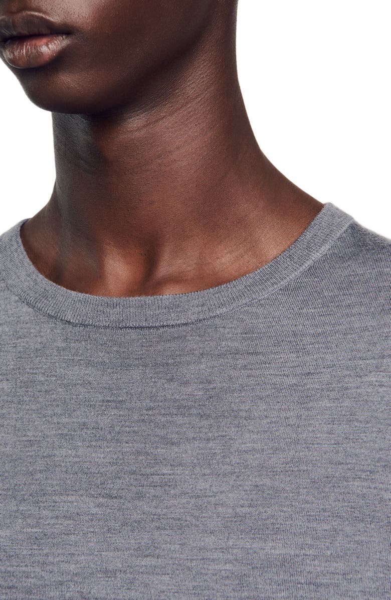 SANDRO Fine knit sweater, Alternate, color, 