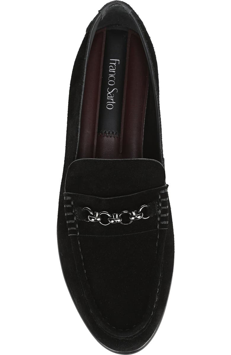 Franco Sarto Maris Bit Loafer, Alternate, color, Black