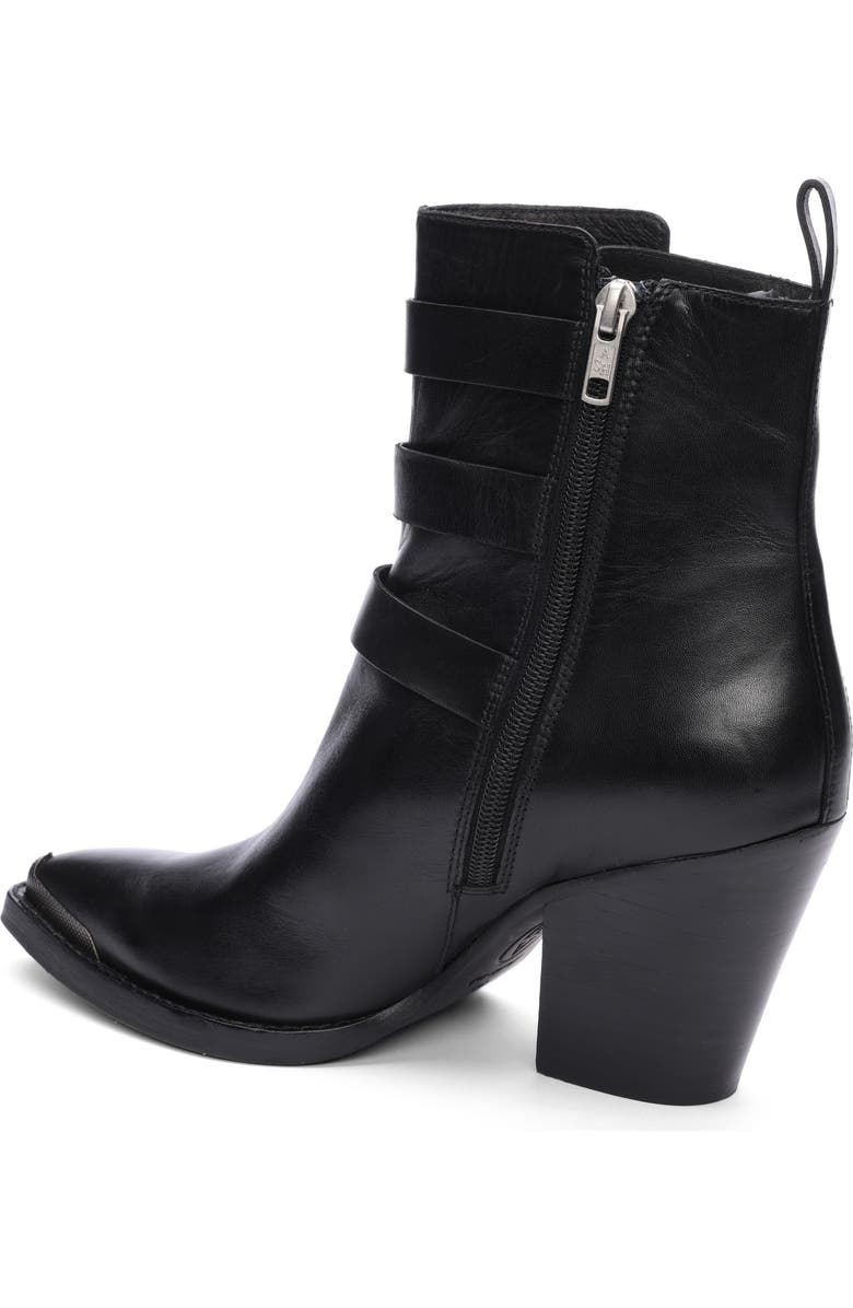 Ash Edwin Triple Buckle Zip Bootie, Alternate, color,