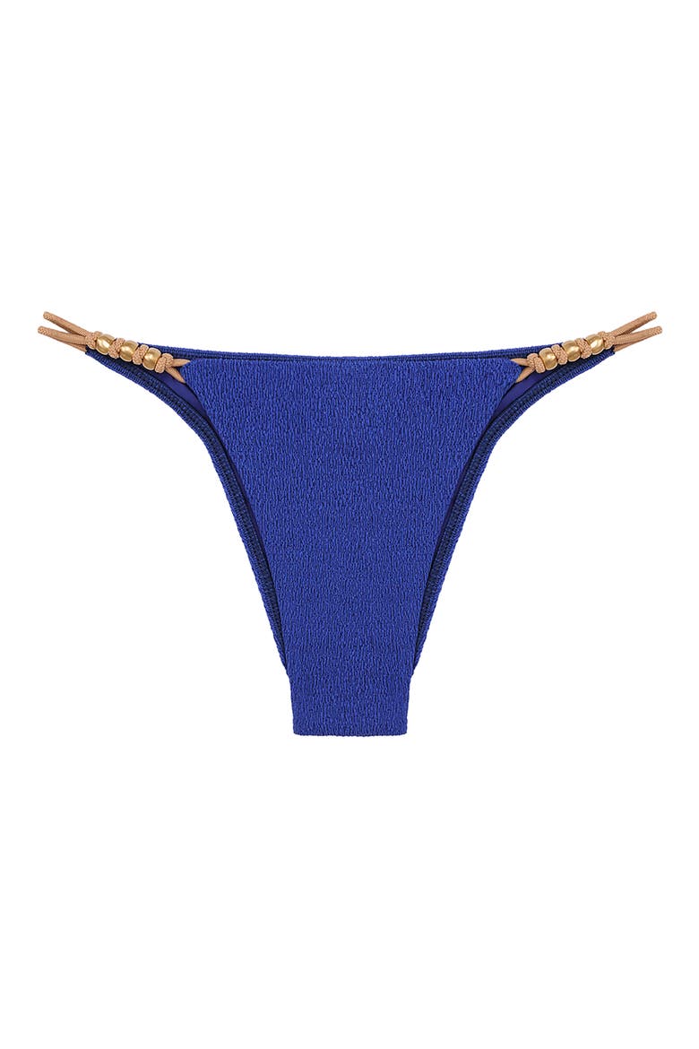 Firenze Paige Double Strap Bikini Bottoms, Alternate, color, BLUE