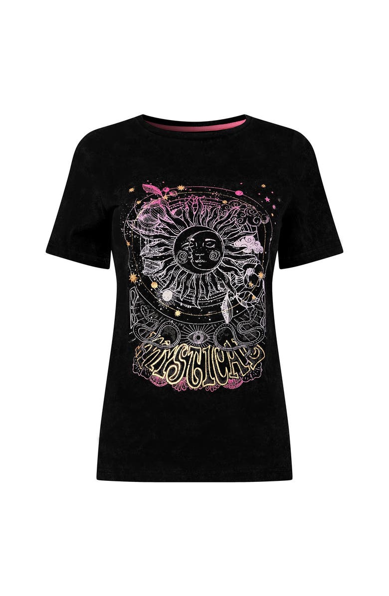Joe Browns Stretch Cotton Graphic Tee, Alternate, color, Mystical Wonder