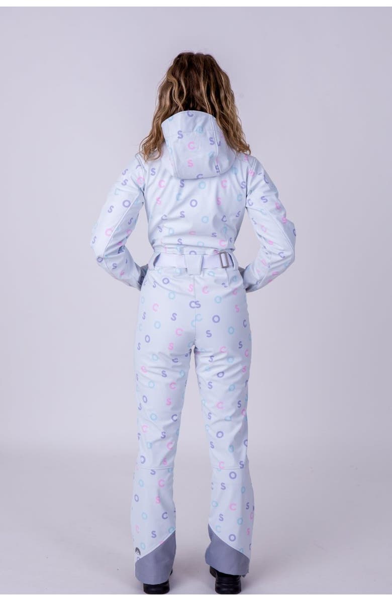 OOSC Chic Ski Suit - OOSC Print, Alternate, color, White
