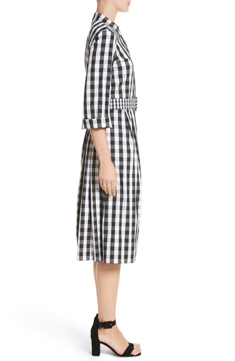 Lafayette 148 New York Eleni Gingham Shirtdress, Alternate, color,