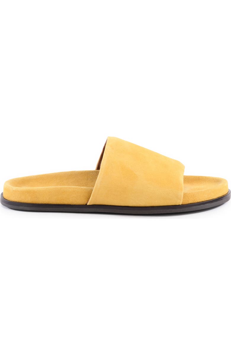 Seychelles Farrah Slide Sandal, Alternate, color, Mustard