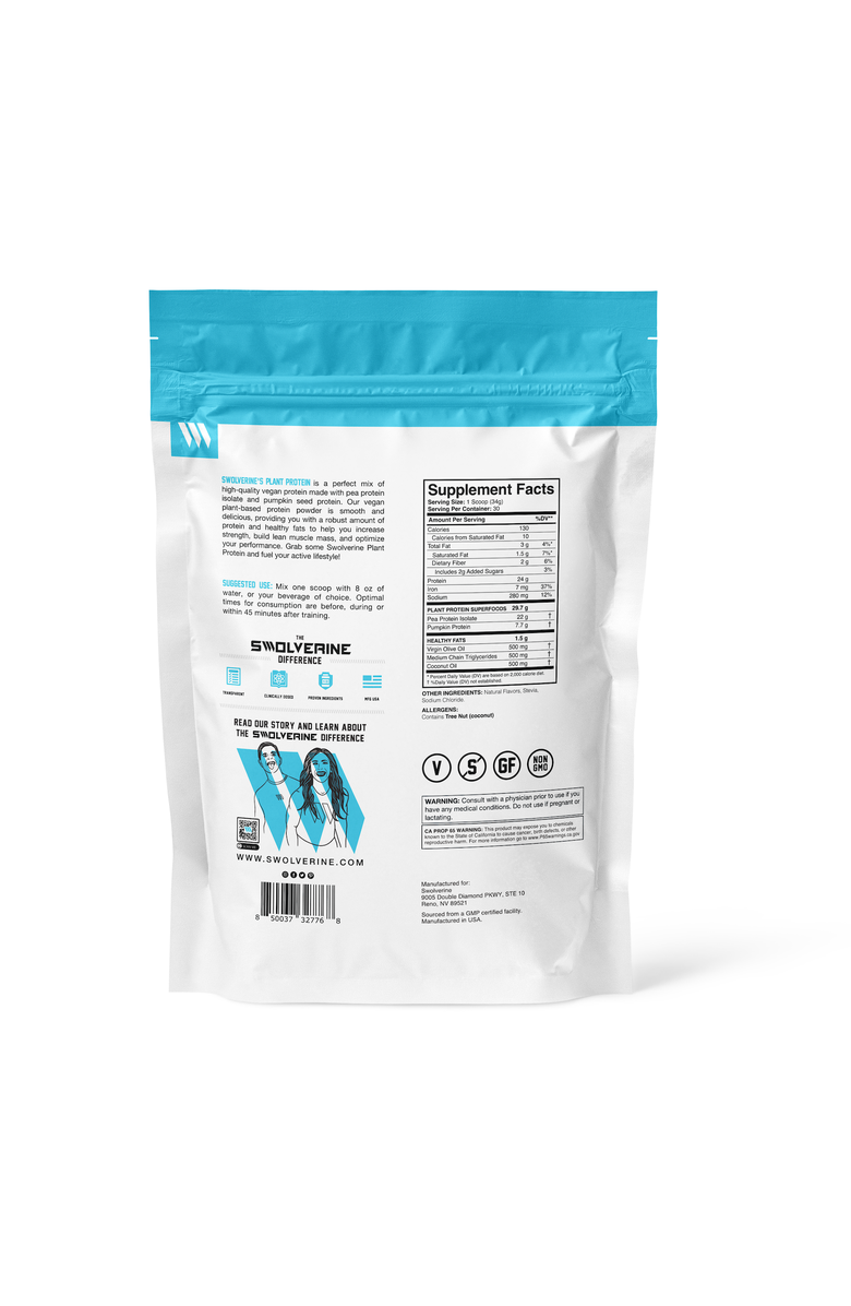 Swolverine Plant Protein, Alternate, color, Chocolate Cake