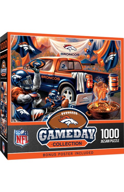Denver Broncos Gameday 1000 Piece Puzzle