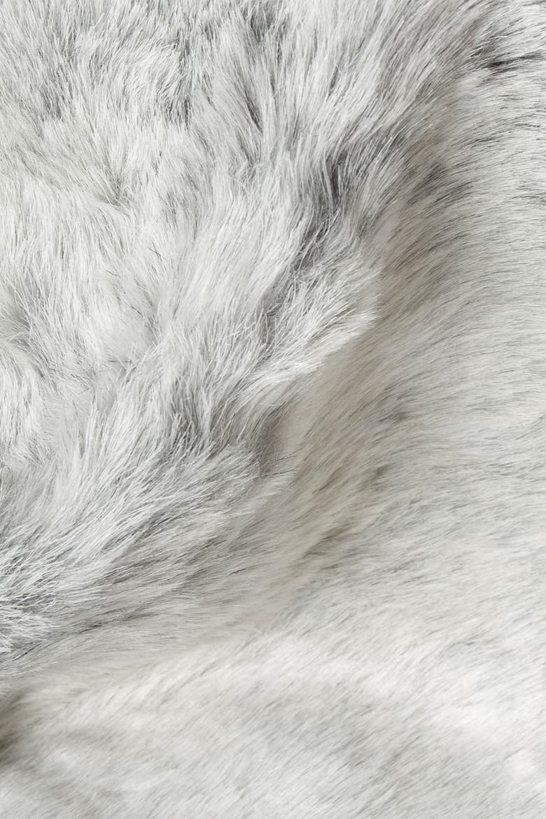 Grey Faux Cowhide Rug - 4.25 ft x 5ft, Alternate, color, GREY