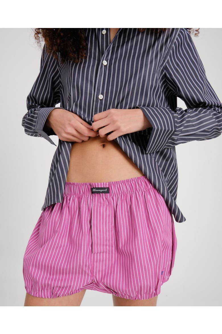 Classic Shirt, Alternate, color, BLACK STRIPE