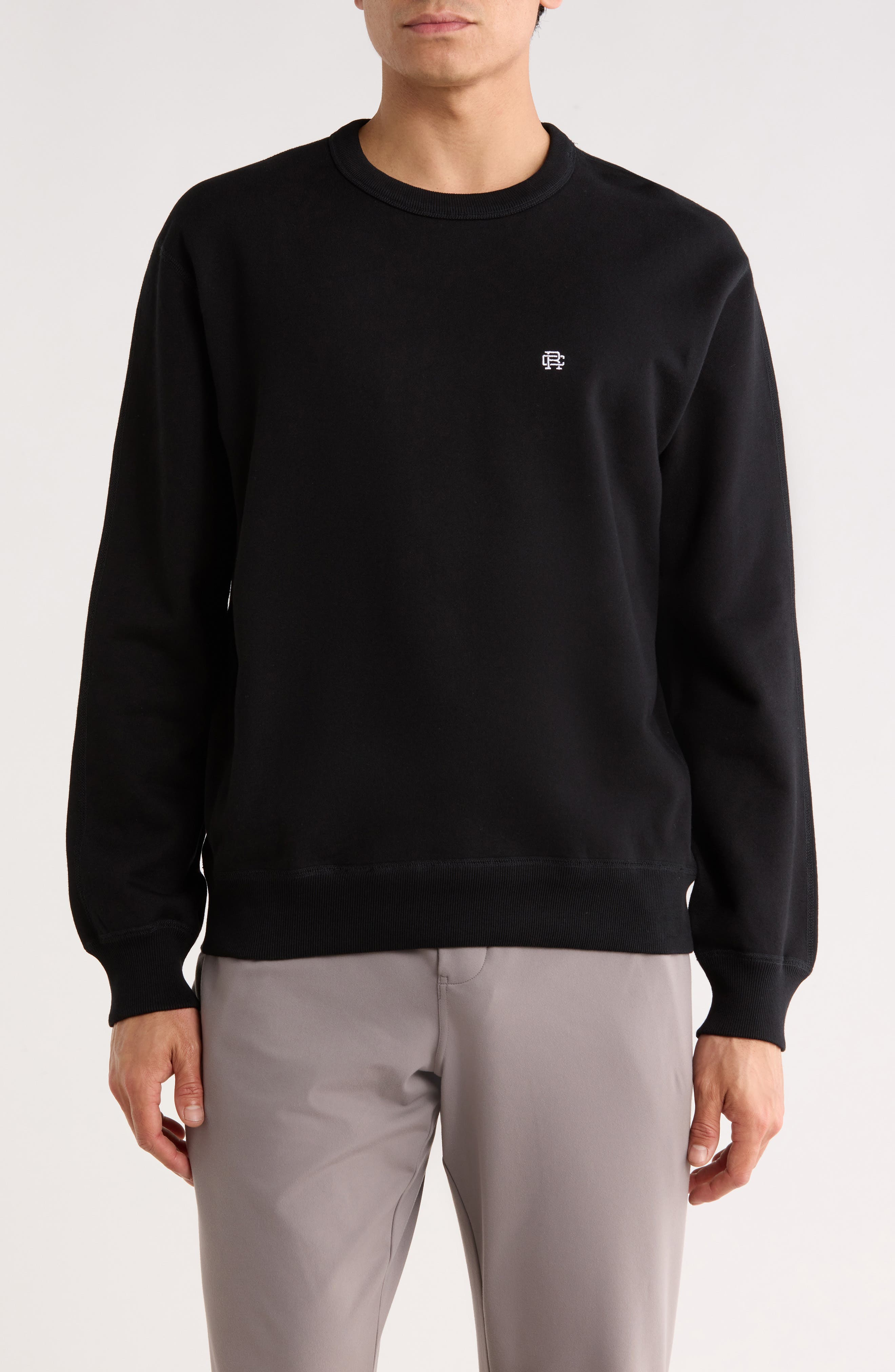 Reigning Champ Midweight Terry Monogram Sweatshirt