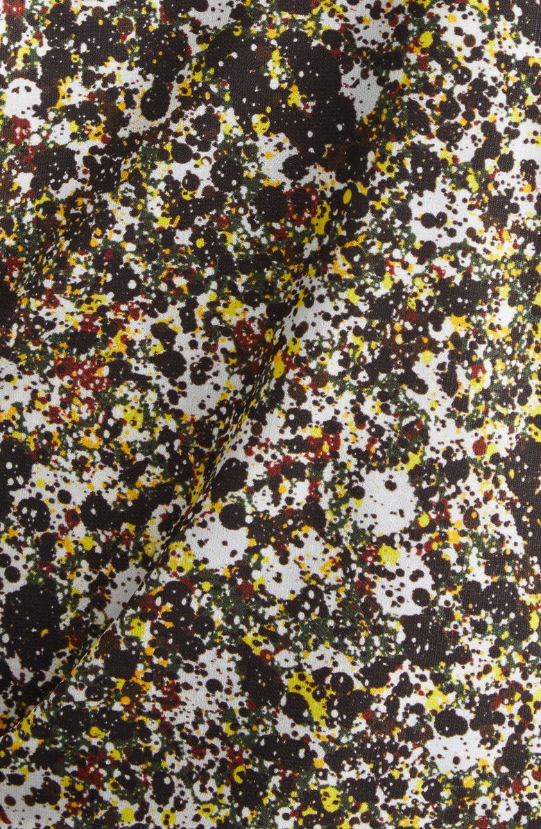 Proenza Schouler Tamara Print Asymmetric Dress, Alternate, color, Rust Multi