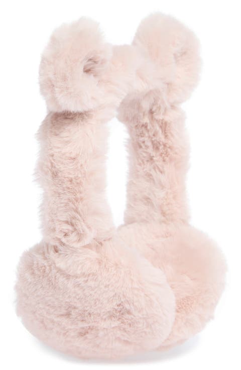 Kids' Faux Fur Earmuffs with Ears