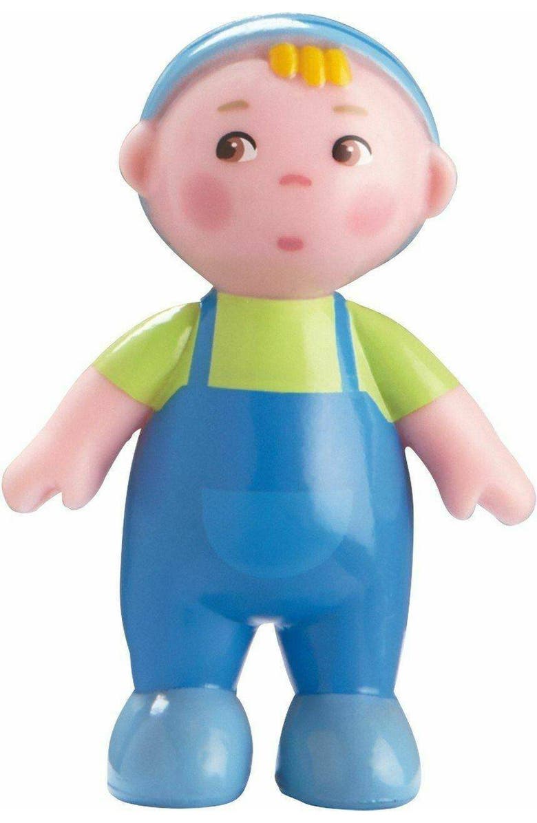 HABA Little Friends Babies Marie & Max - 2.5" Twin Baby Dollhouse Toy Figures, Alternate, color, Multi