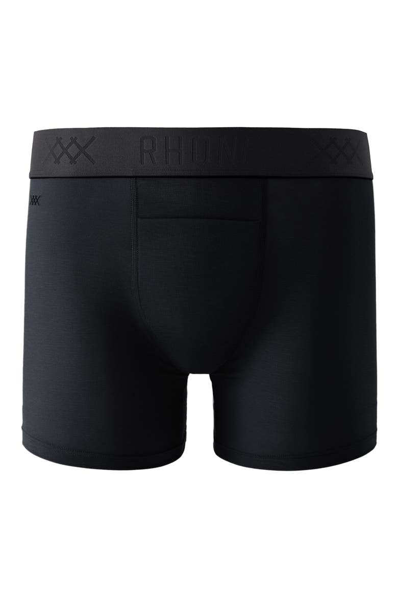 C.O.R. 4-Inch Boxer Briefs, Alternate, color, PURE BLACK