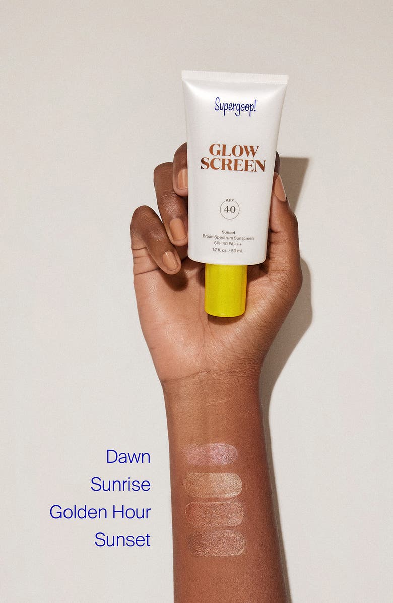 Supergoop!<sup>®</sup> Glowscreen Broad Spectrum Sunscreen SPF 40, Alternate, color, Sunset