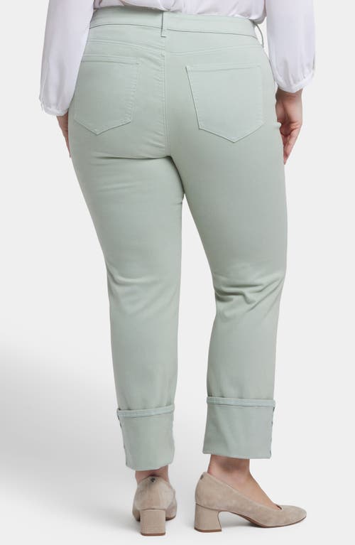 Nydj Marilyn Cuffed Straight Leg Jeans In Tomatillo