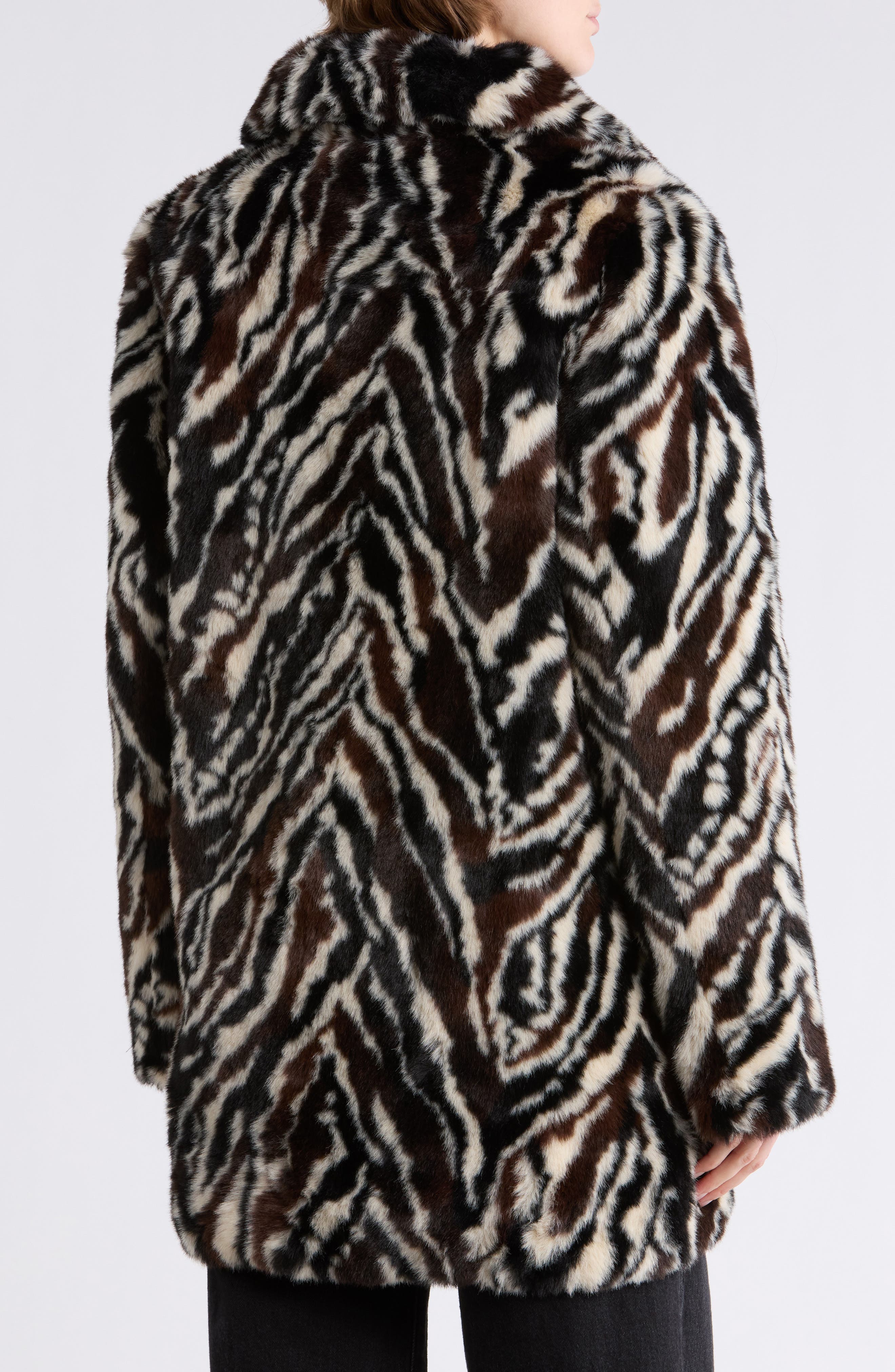 Cathy Faux Fur Coat - image 2