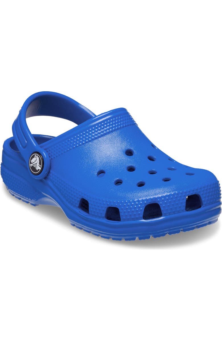 CROCS Kids' Classic Clog, Main, color, Blue Bolt