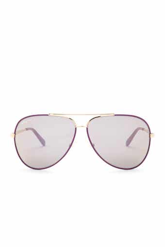 FERRAGAMO Salvatore Ferragamo 60mm Aviator Sunglasses