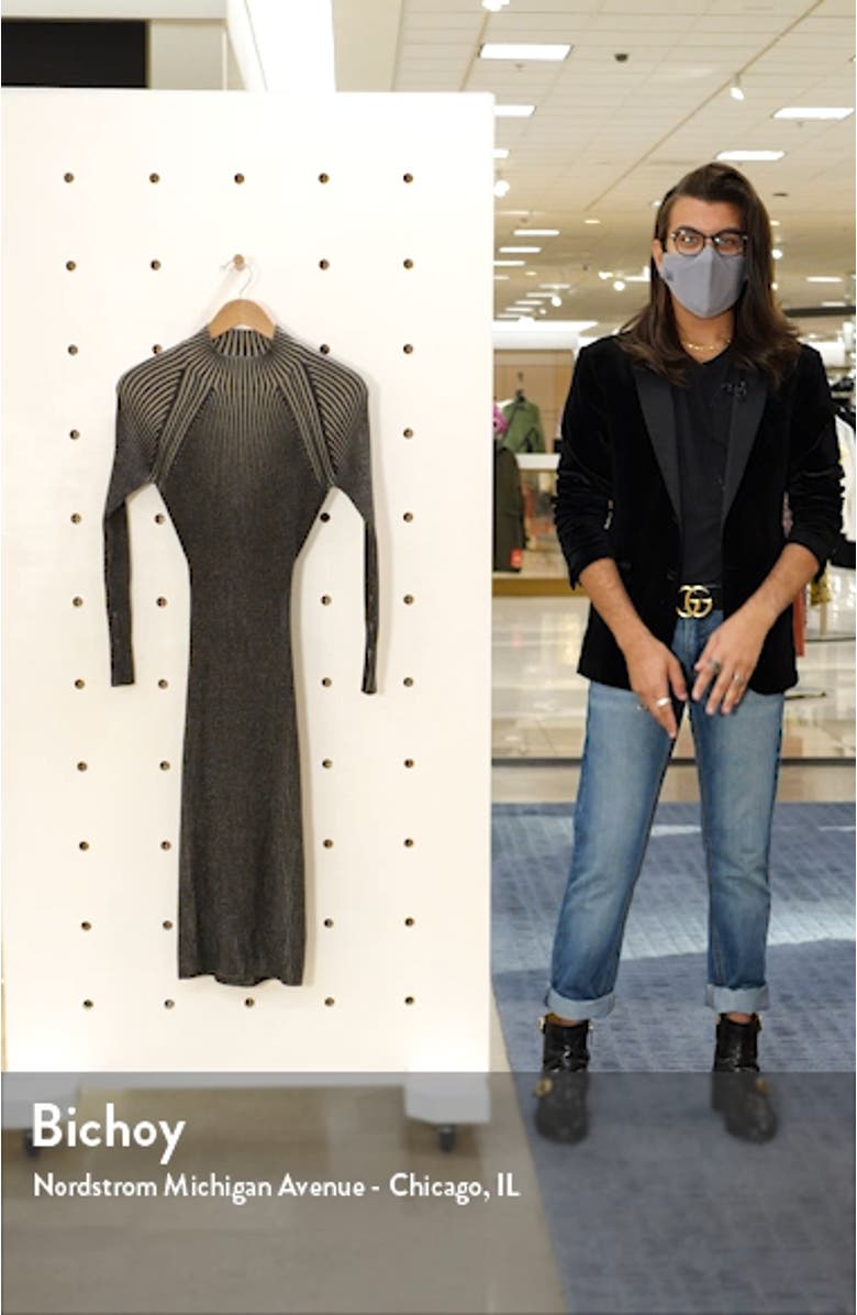 Halyn Long Sleeve Sweater Dress, sales video thumbnail