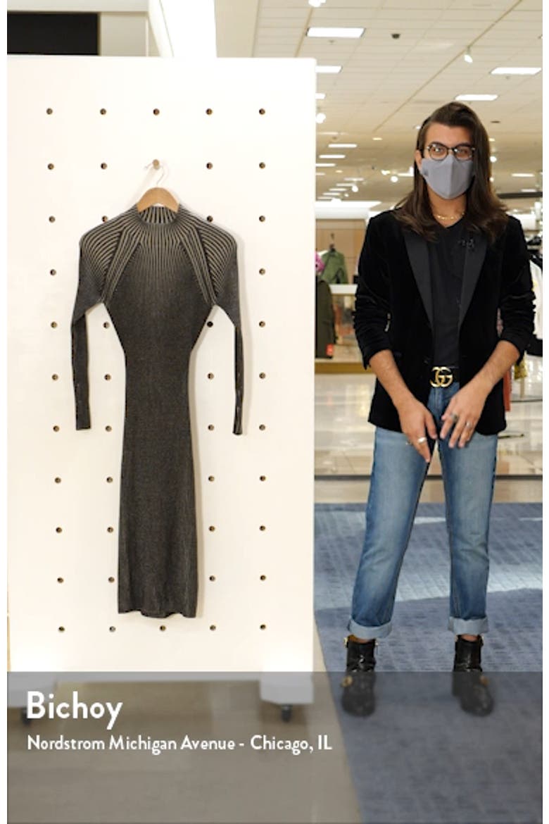Halyn Long Sleeve Sweater Dress video