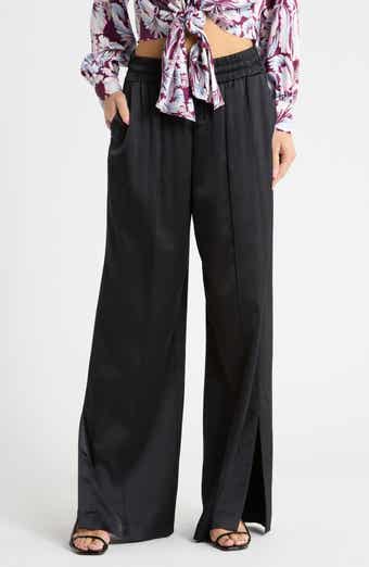Damoni Wide Leg Satin Pants