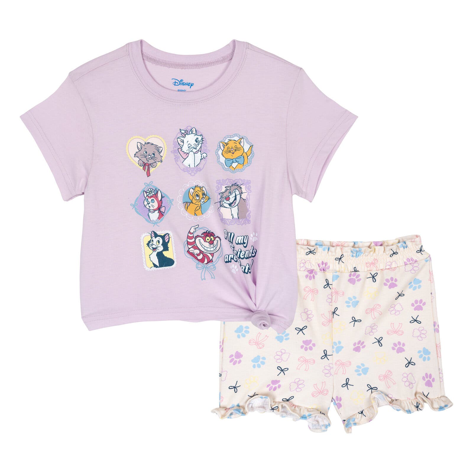 selected Disney Cats Purple
