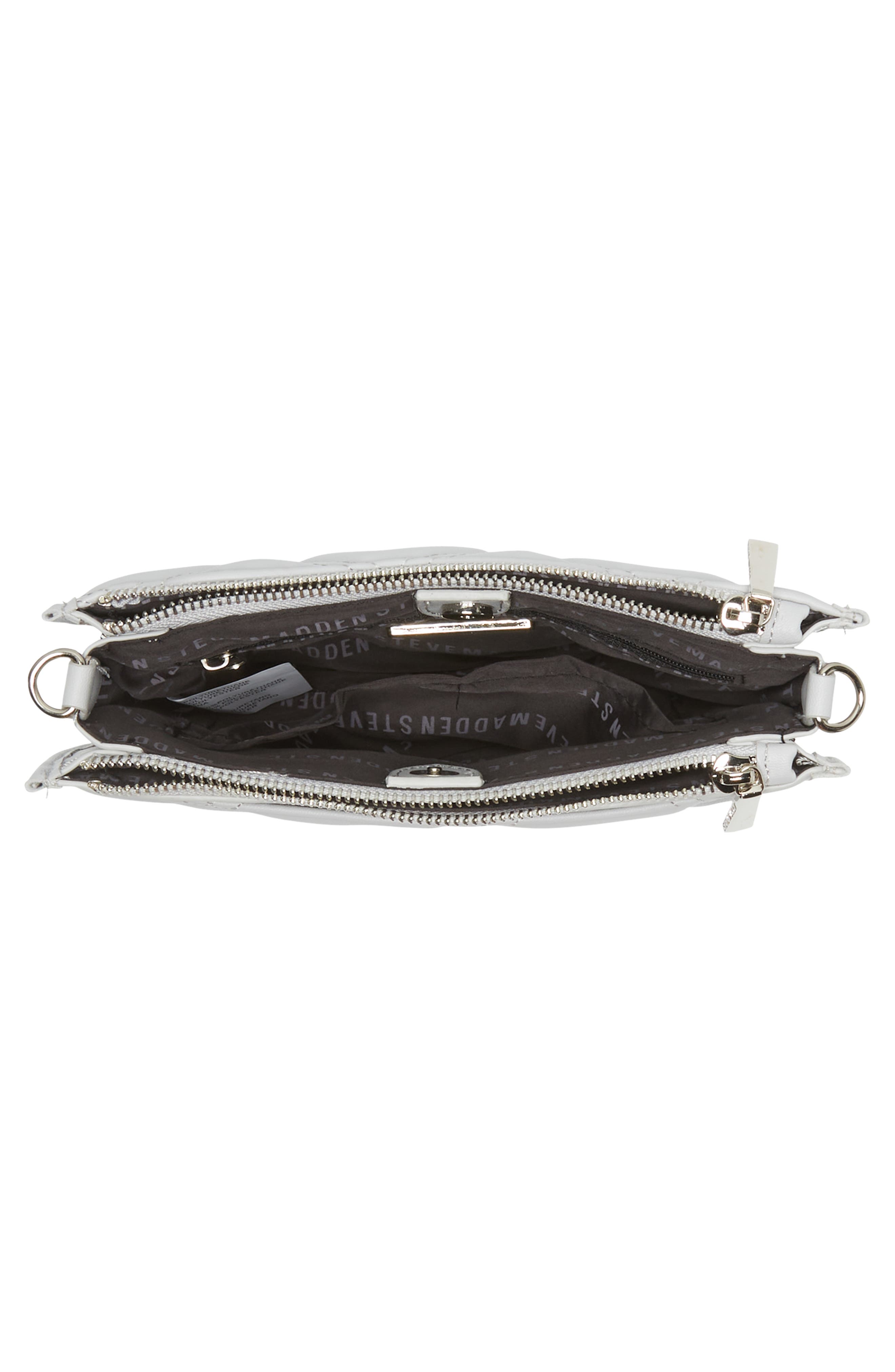 Steve Madden Bmoana Crossbody Bag, Alternate, color, Grey