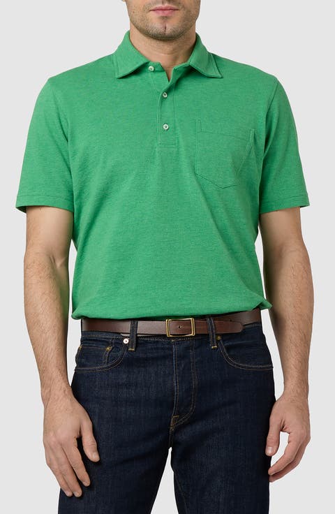 Short Sleeve Pima Cotton Piqué Polo