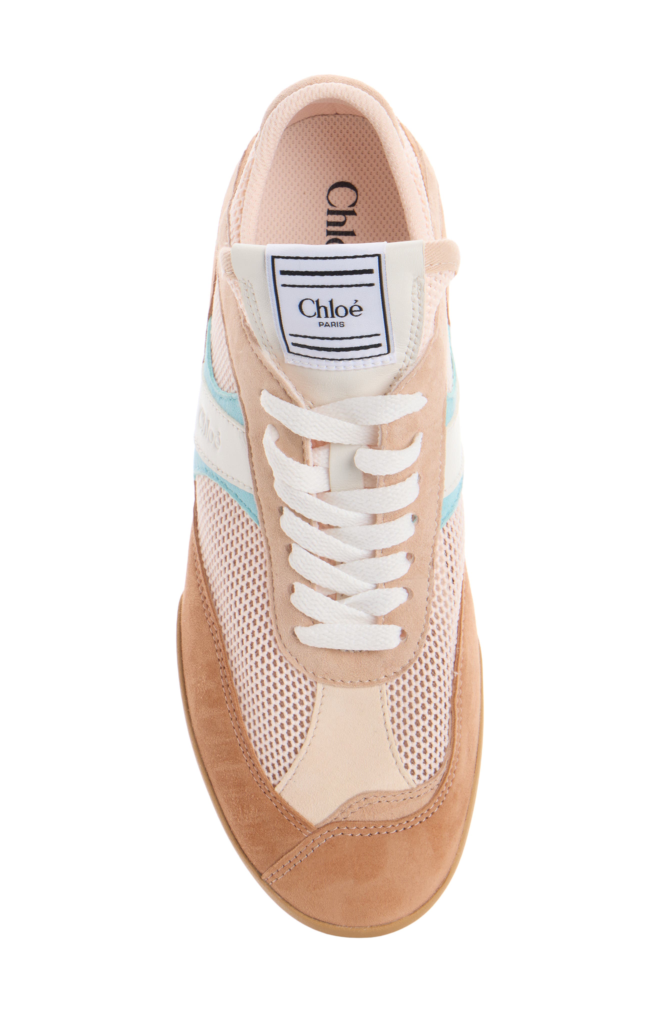 Chloé Kick Sneaker, Alternate, color, Pink Sorbet