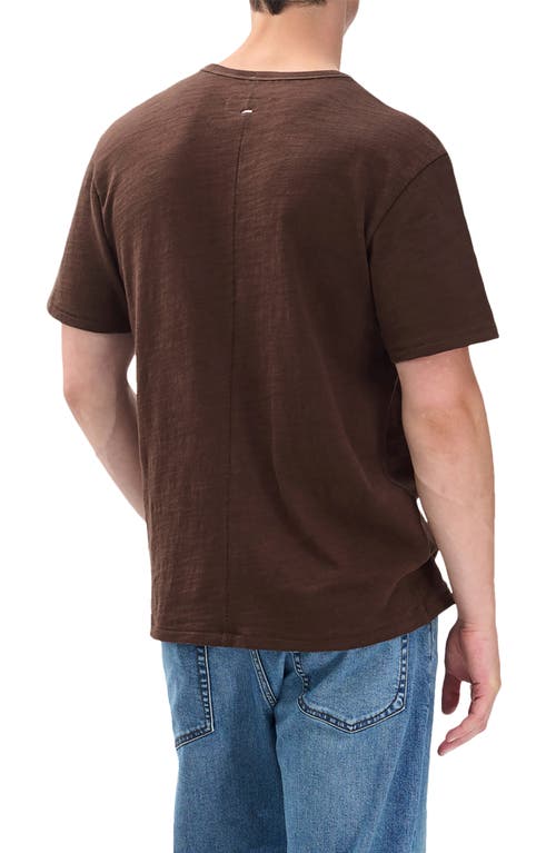 Rag & Bone Embroidered Sour Face T-shirt In Brown