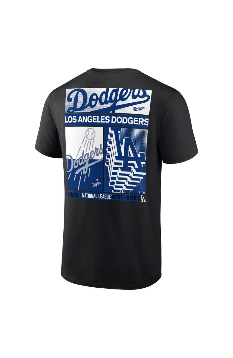 FANATICS Men's Profile  Black Los Angeles Dodgers Big & Tall Two-Sided Graphic T-Shirt, Alternate, color, Black