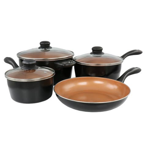 Armada 7 Piece Carbon Steel Nonstick Cookware Set