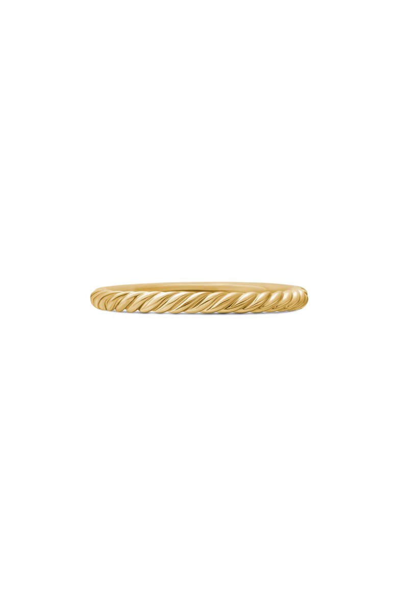 2mm Cable Pavé Band Ring, Alternate, color, 18K YELLOW GOLD