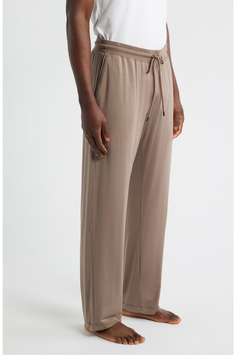 Lounge Pajama Pants, Alternate, color, BROWN