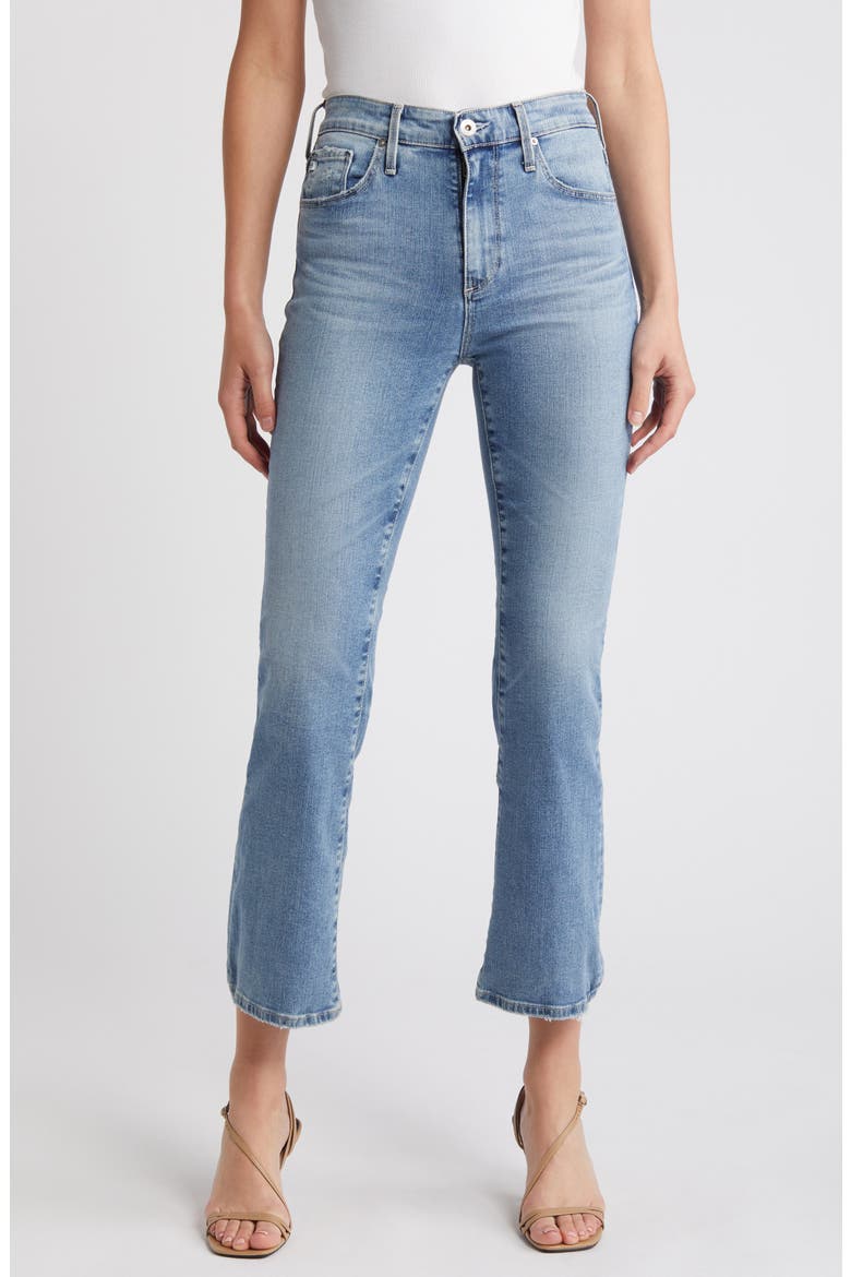 Farrah High Waist Ankle Bootcut Jeans, Main, color, 20 YEARS TRIFECTA
