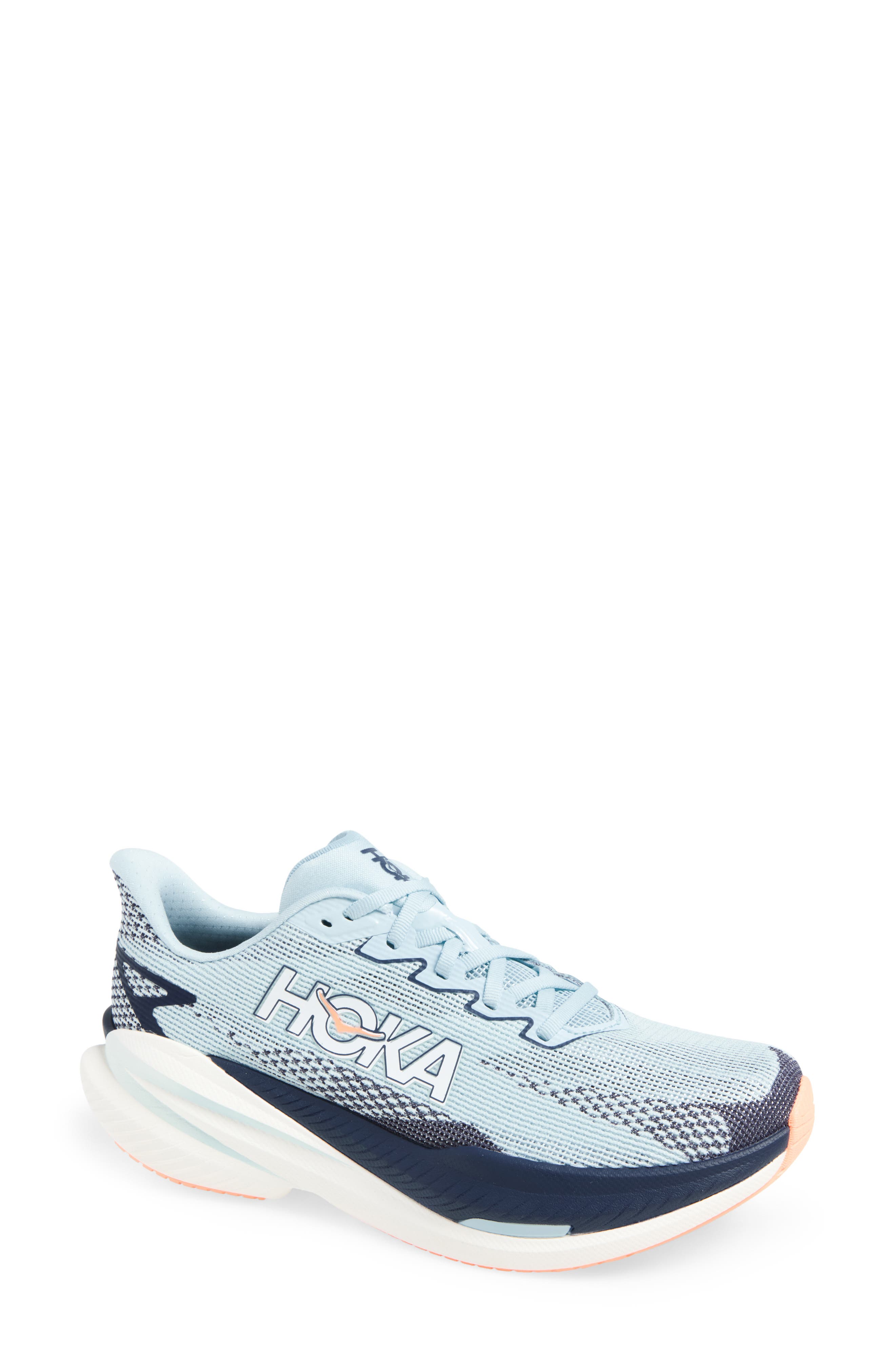 Mach X 3 Running Shoe, Main, color, GLIMMERING BLUE / VARSITY NAVY