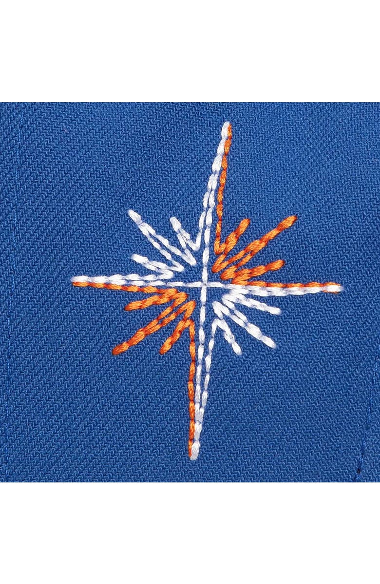 Mitchell & Ness Men's Mitchell & Ness Blue New York Knicks Starlight Snapback Hat, Alternate, color, Blue